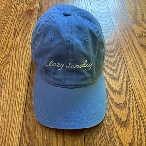 Aerie Blue Lazy Sunday Casual Adjustable Baseball Style Cap
